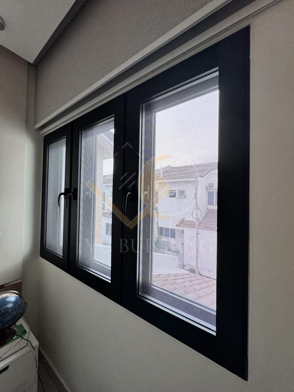Casement Window & Security Mesh 1 - Internal