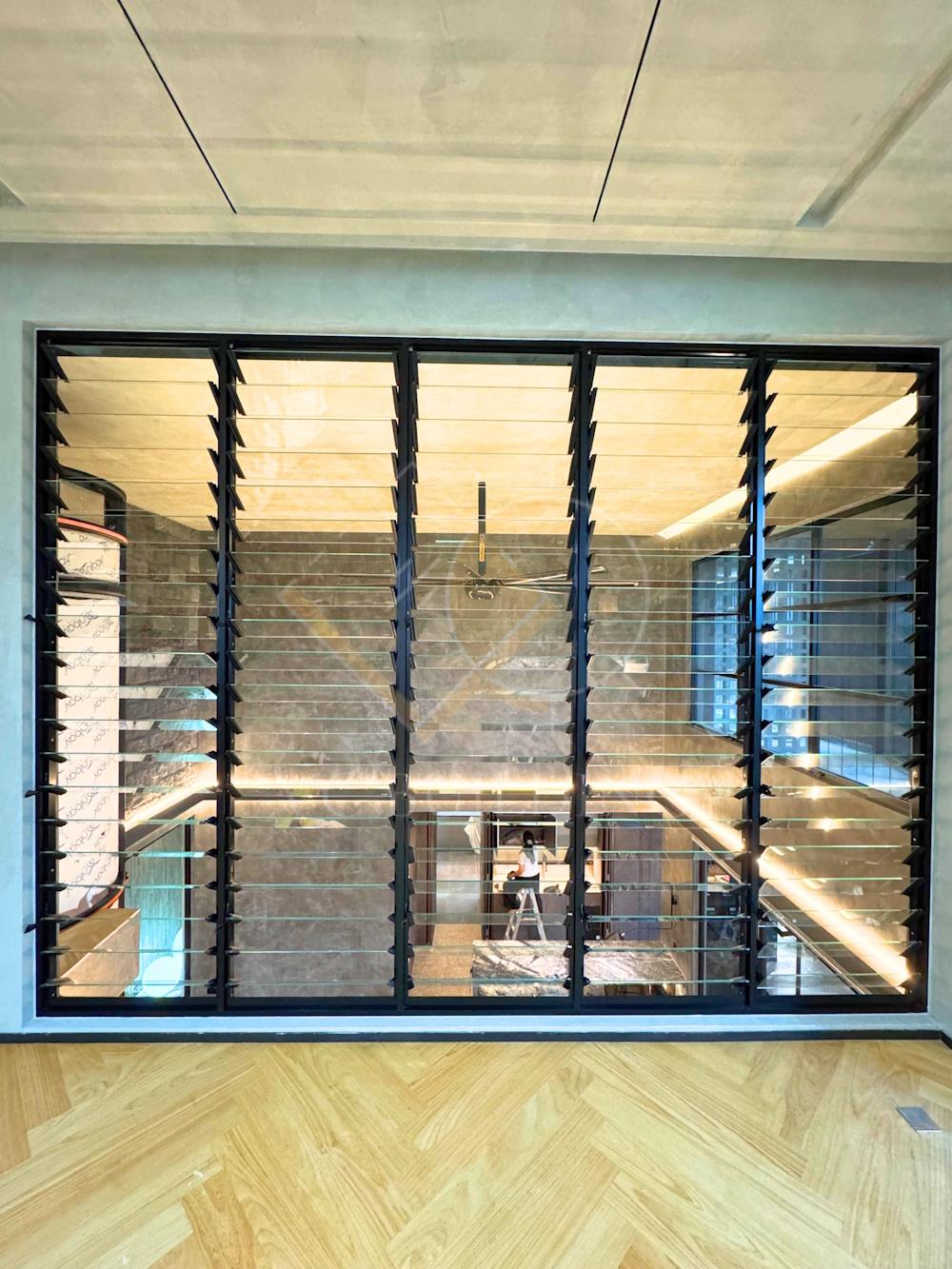 Glass Louvres 1