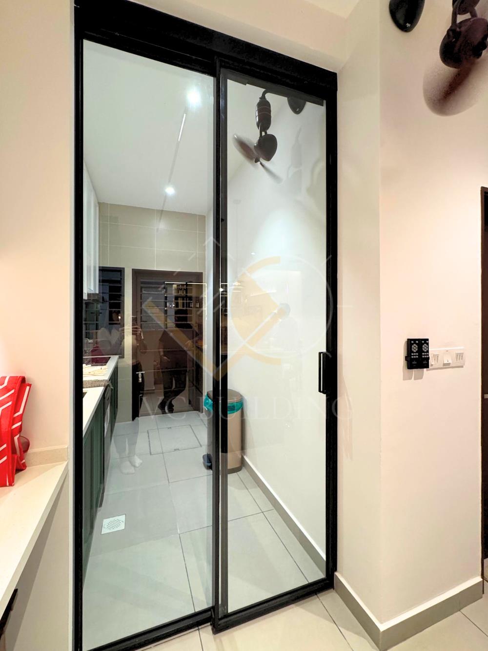 Slim Frame Trackless Sliding Door 4