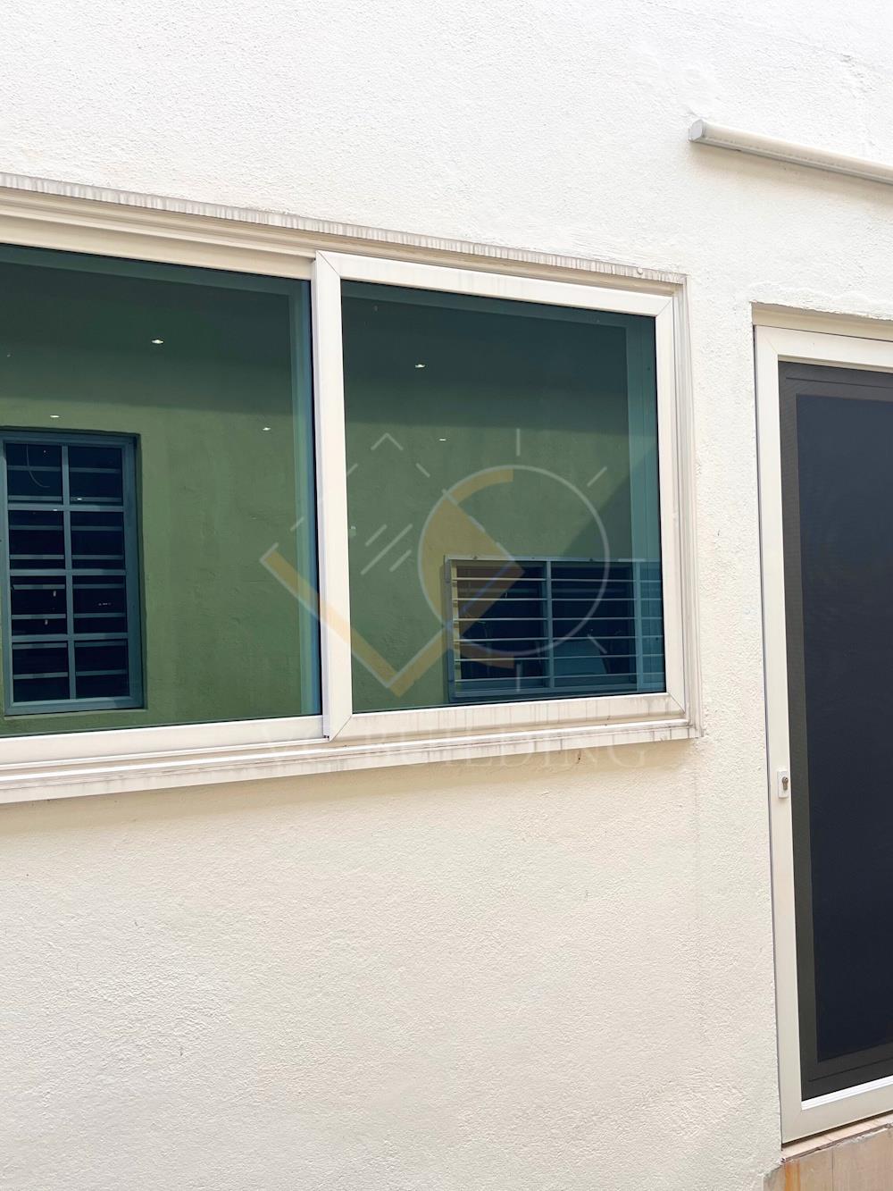 Sliding Window with Cooling Glass & Security Mesh 1 - External